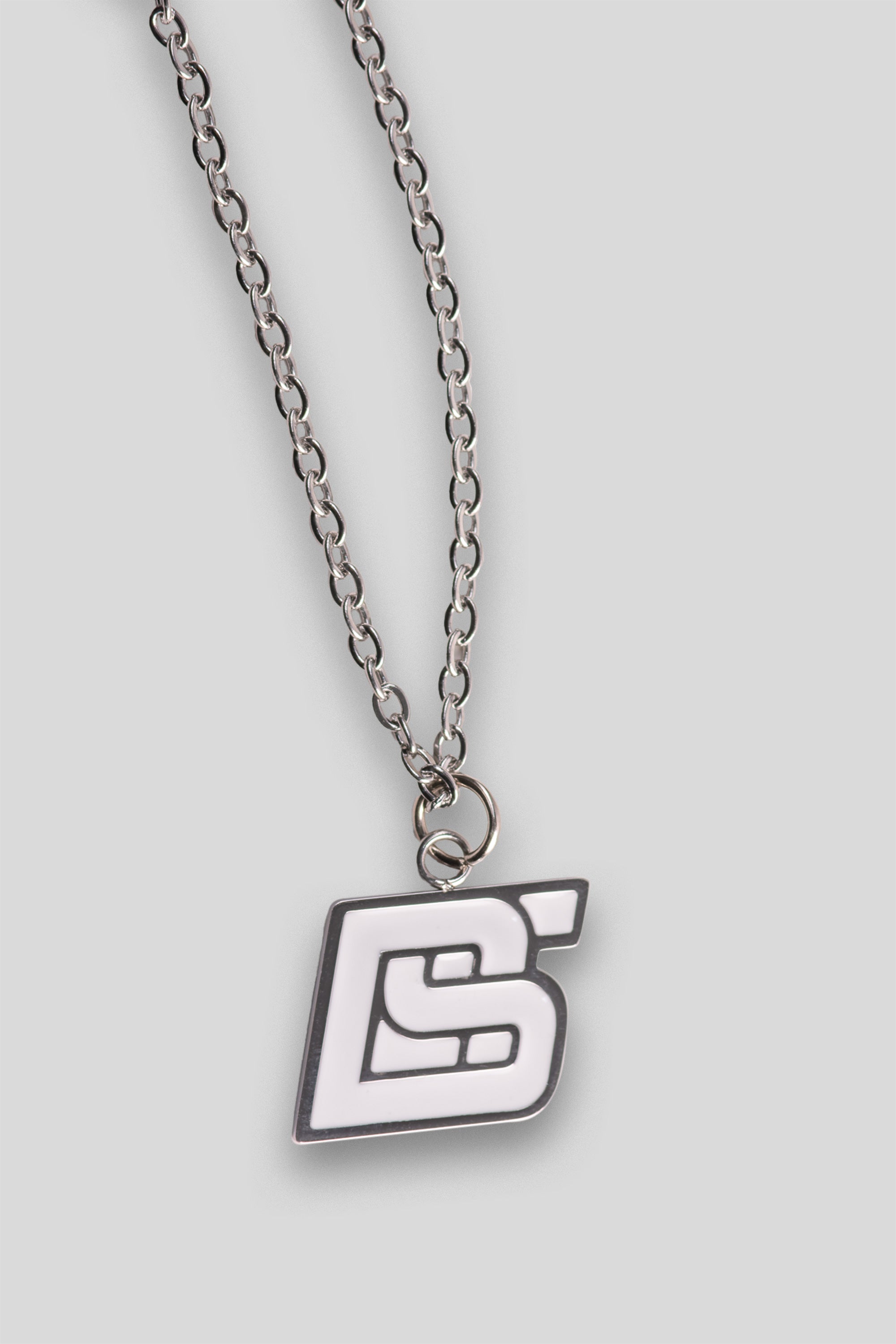 Signature Pendant - Silver/Black