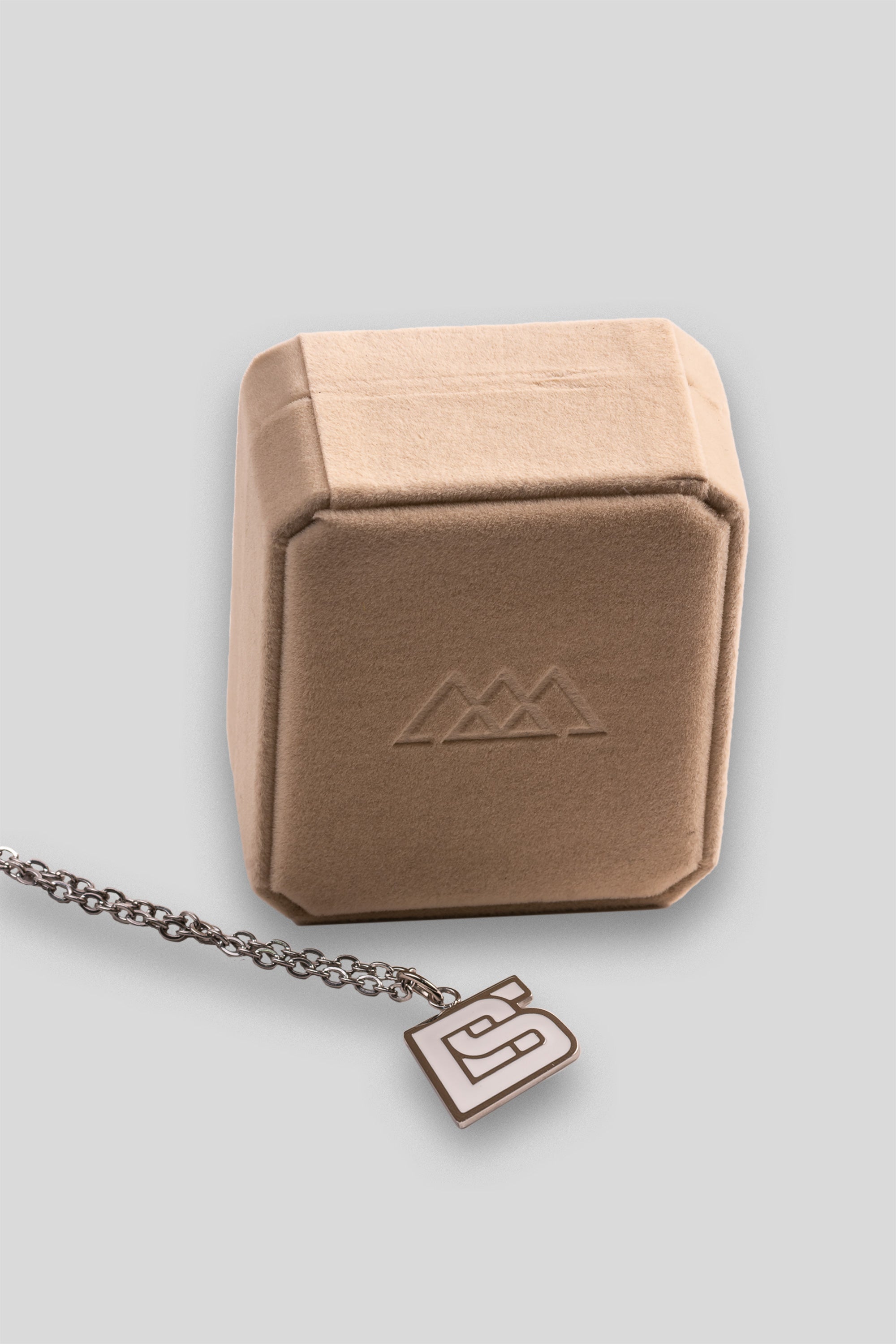 Signature Pendant - Silver/Black