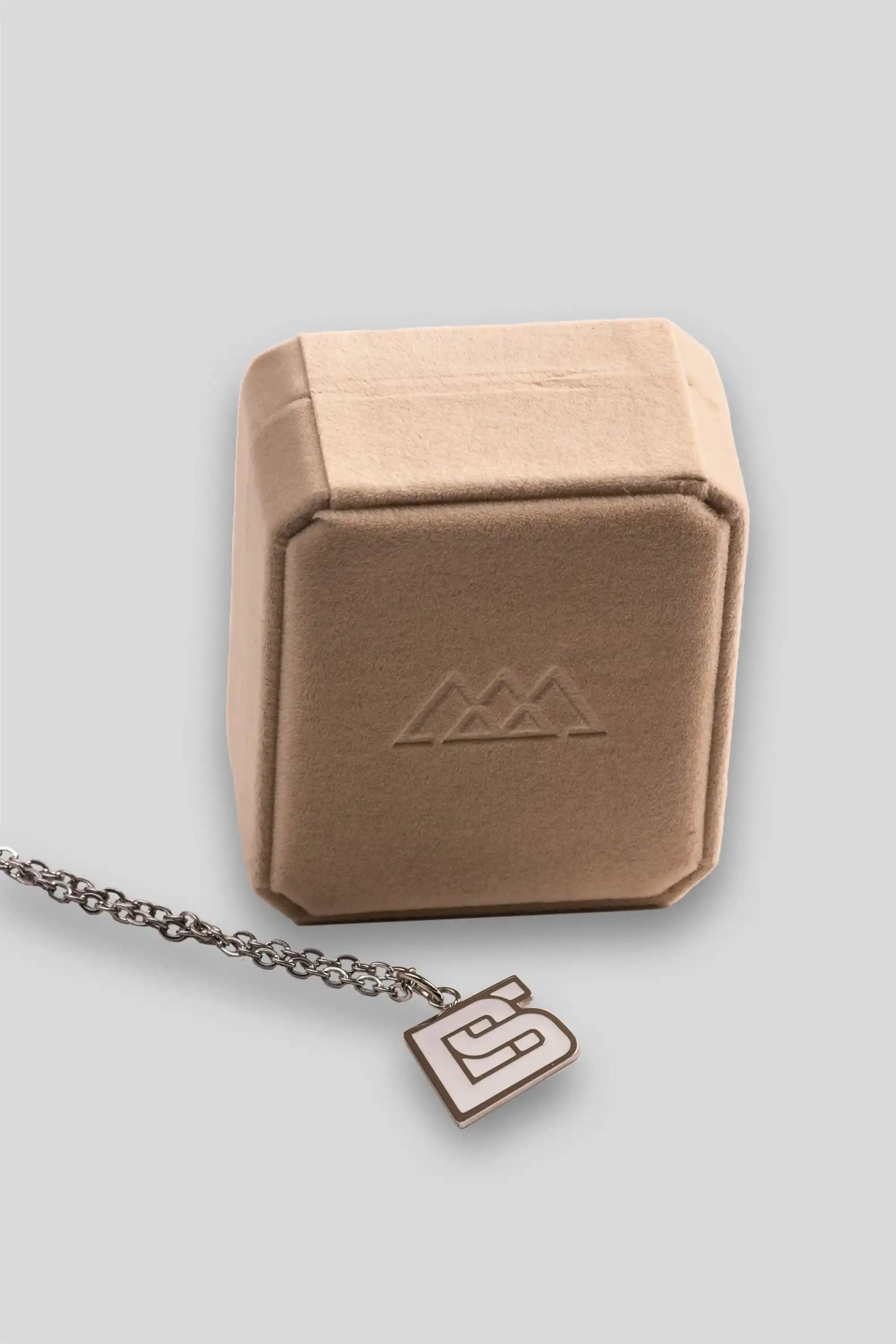 Signature Pendant - Silver/Black