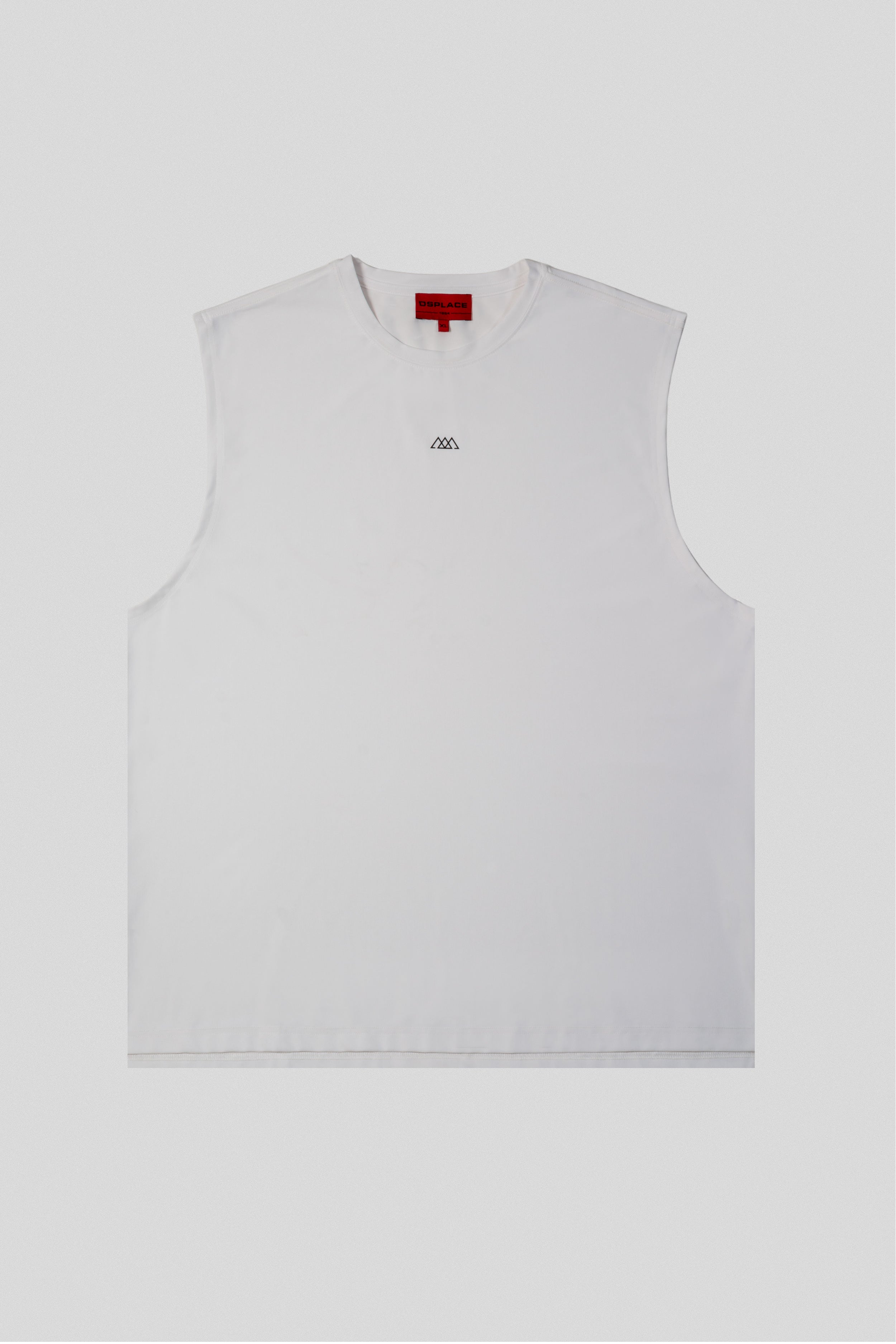 Racer Sleeveless Tank - Flat White