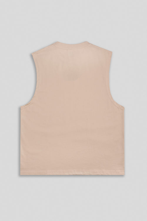 Sleeveless Tank -  Wheat