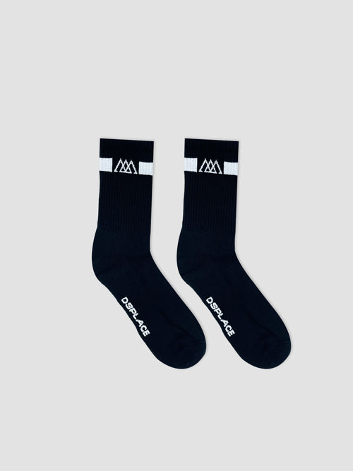 Racer Socks - Jet Black