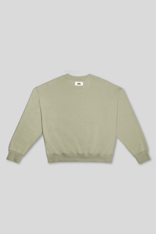 The Hygge Crewneck - Light Sage