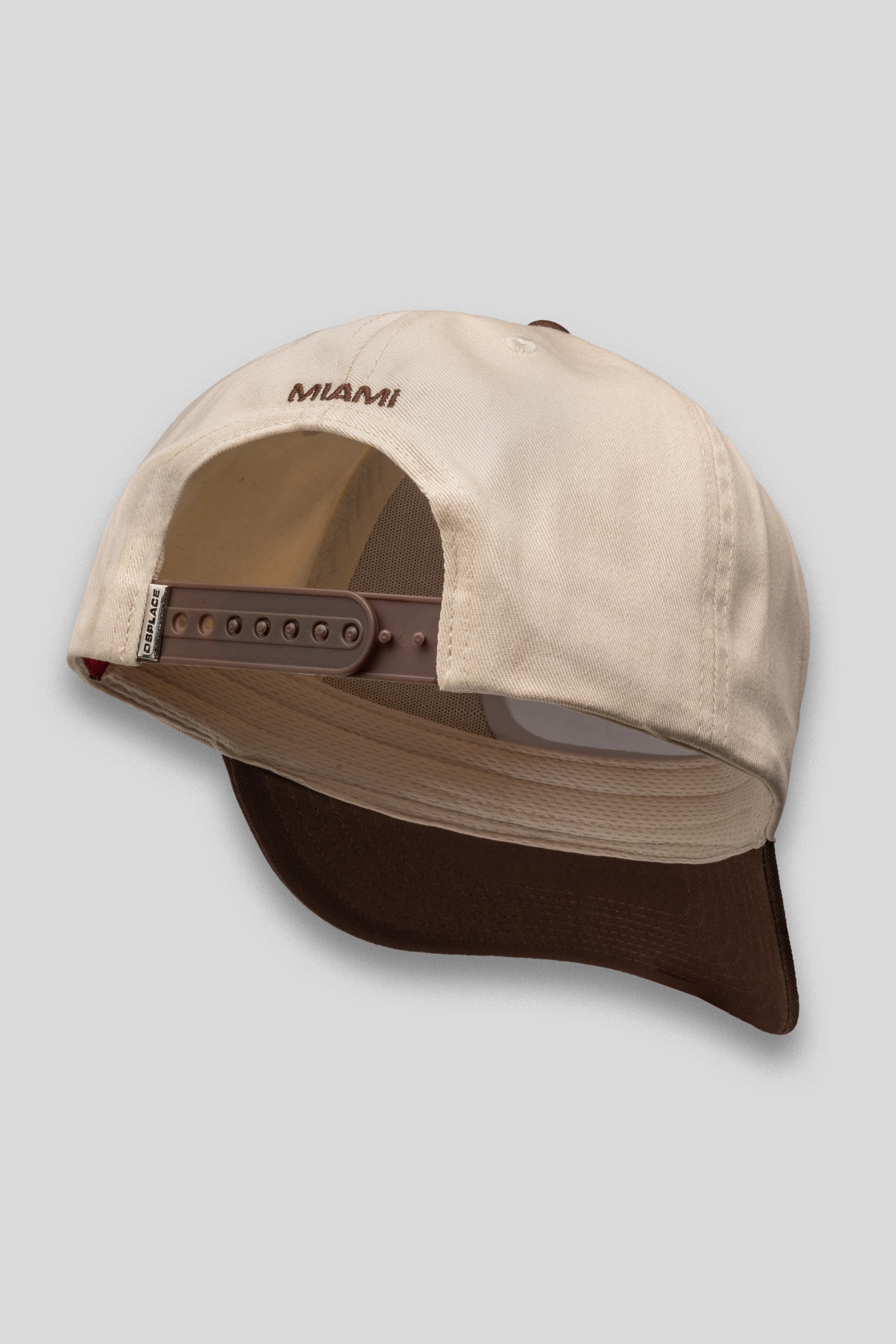 The DSP Cap - Light Cream & Brown