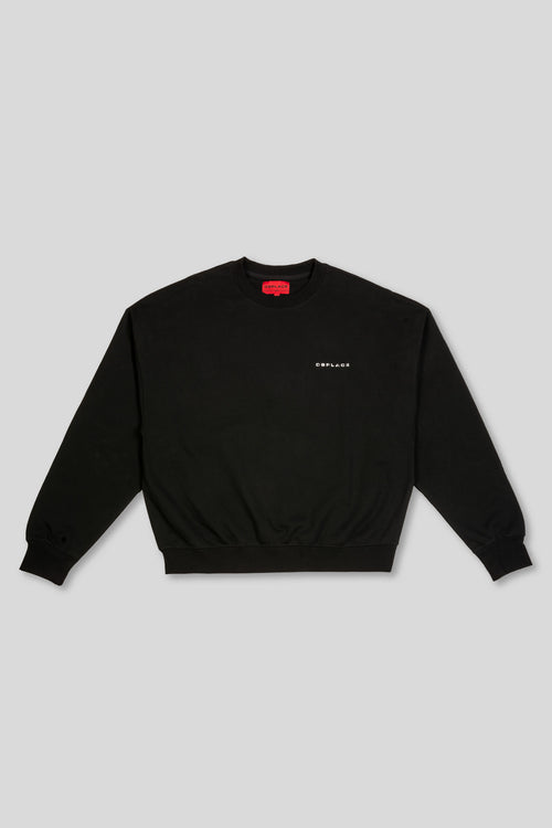 The Ajax Crewneck - Knight Black