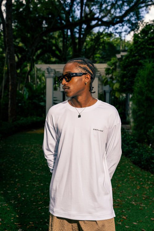 Nova Signature Tee - Salt White