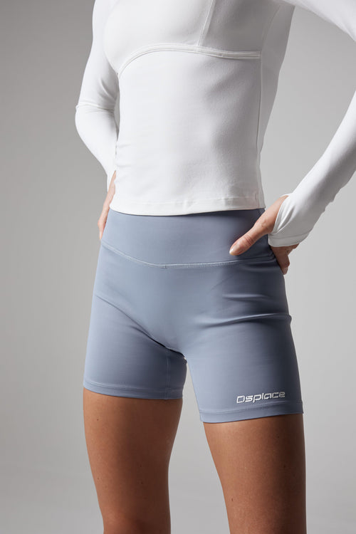 Energy Biker Shorts - Columbia Blue