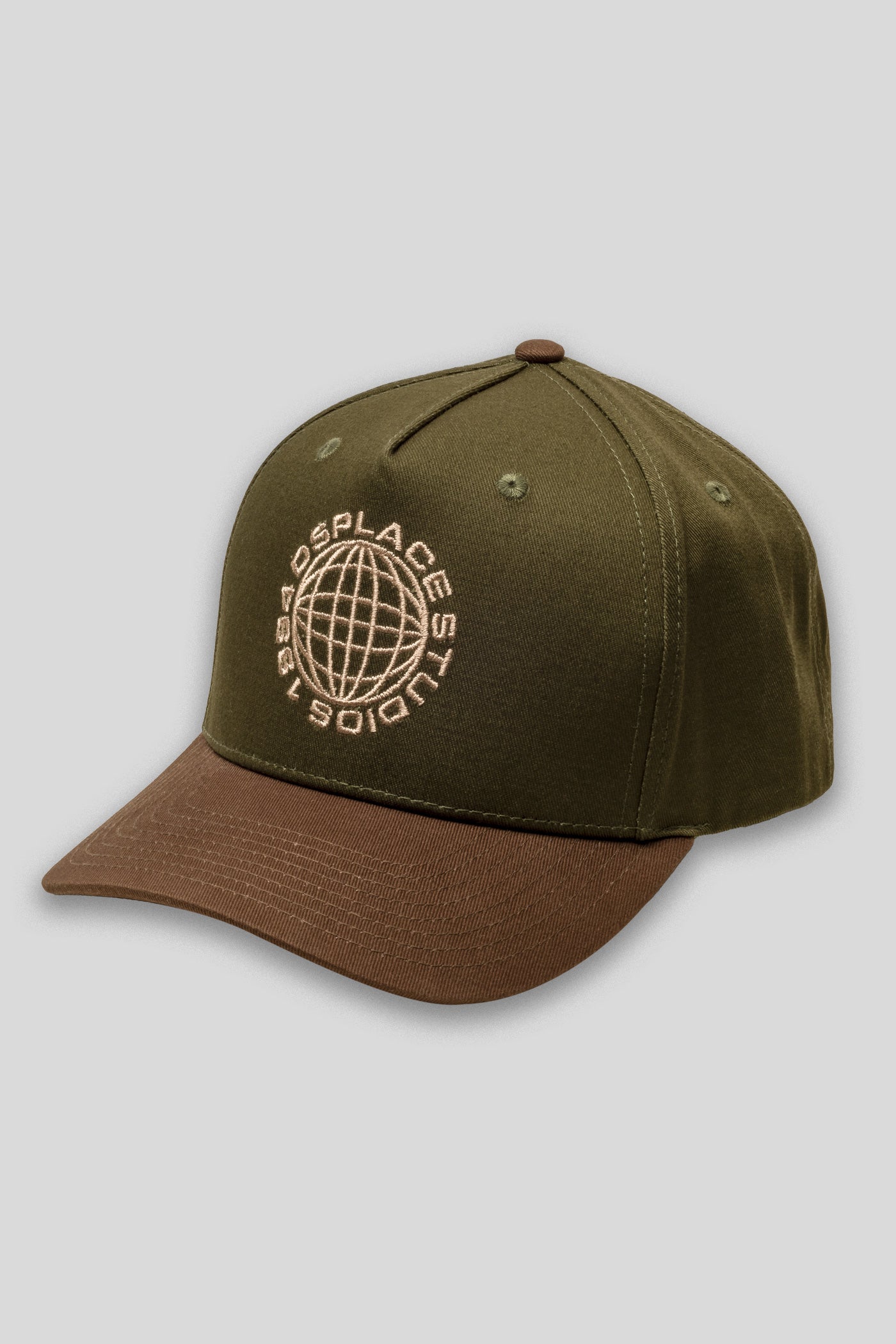 The Globe Cap - Safari Green