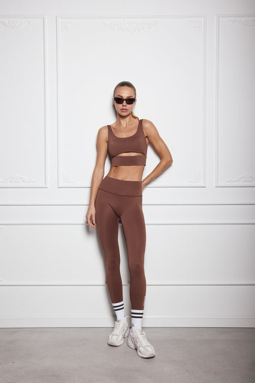 Uplift Leggings - Russet Brown