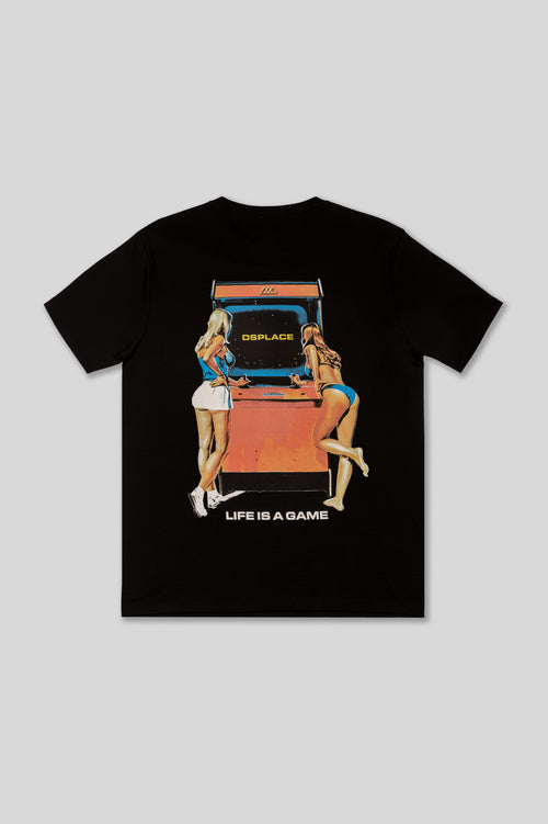 Game Chaos Tee - Jet Black