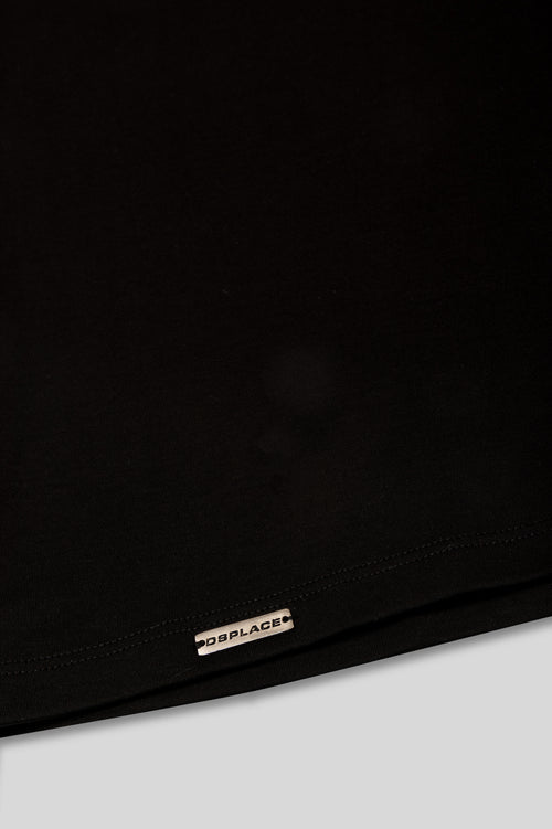 Nova Logo Tee - Jet Black / Black Logo