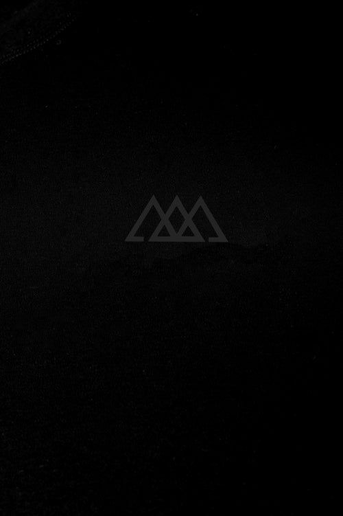 Nova Logo Tee - Jet Black / Black Logo