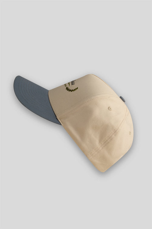 The Dreams Cap - Beige & Sky Blue
