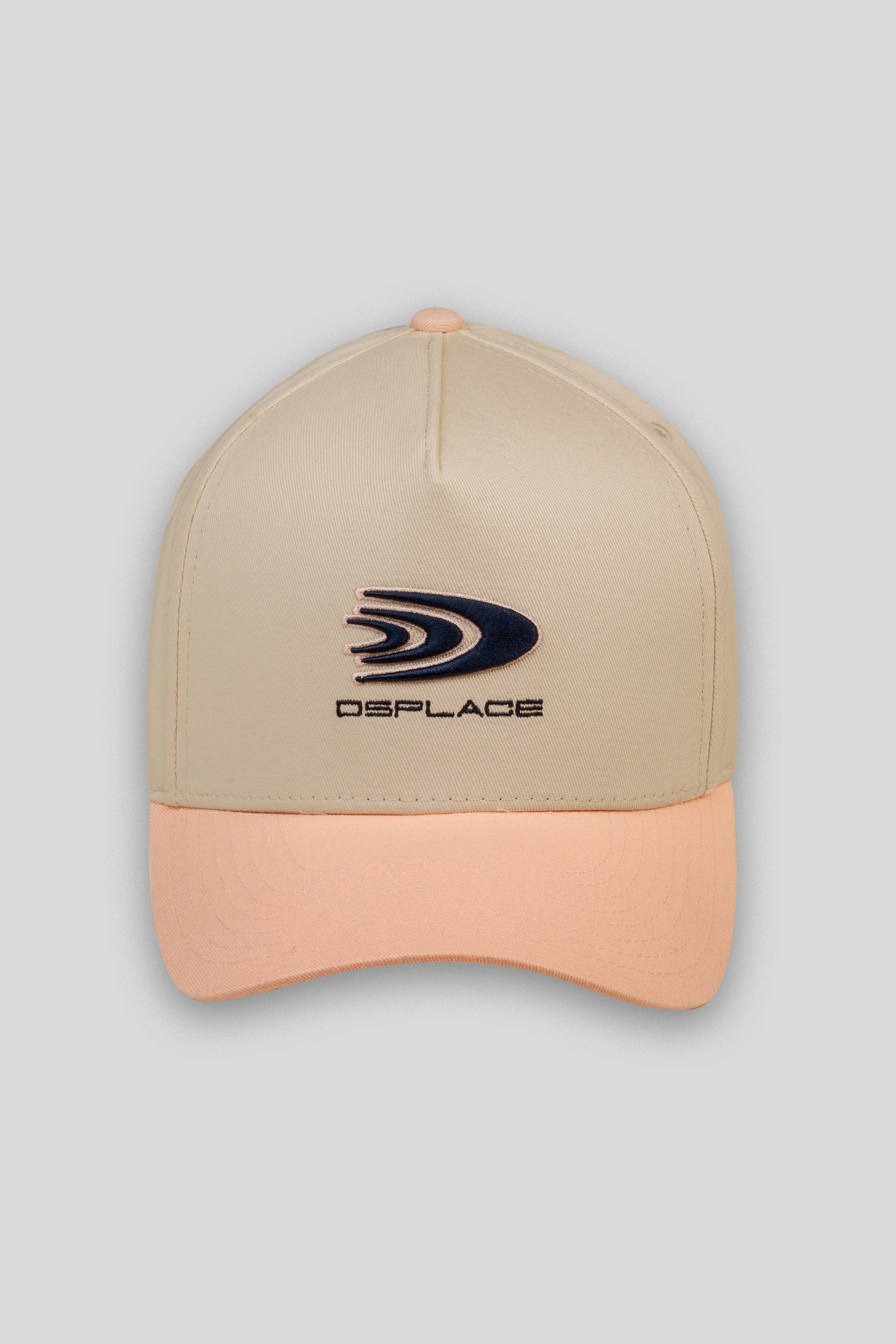 The Rush Cap - Beige & Miami Pink