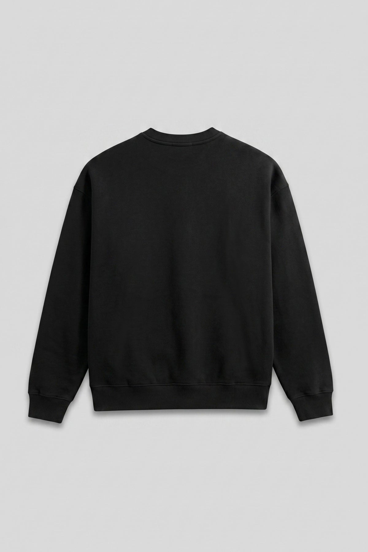 The Ajax Crewneck - Black Lumina Logo