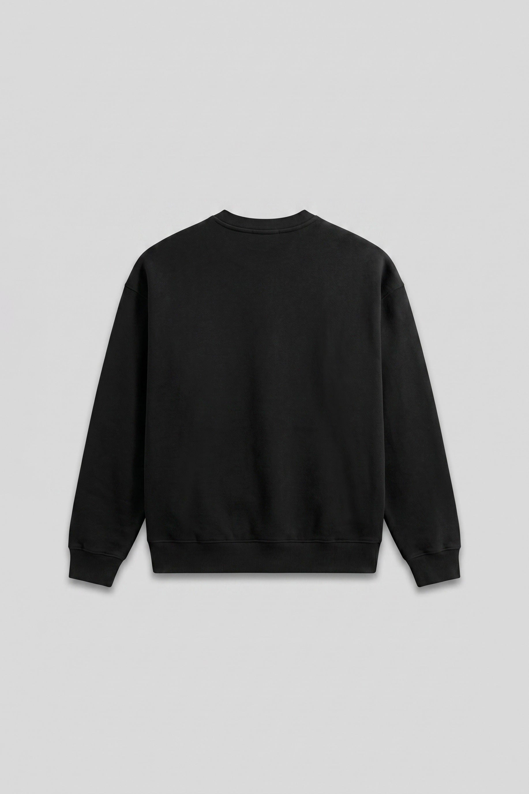 The Ajax Crewneck - Black Lumina Logo