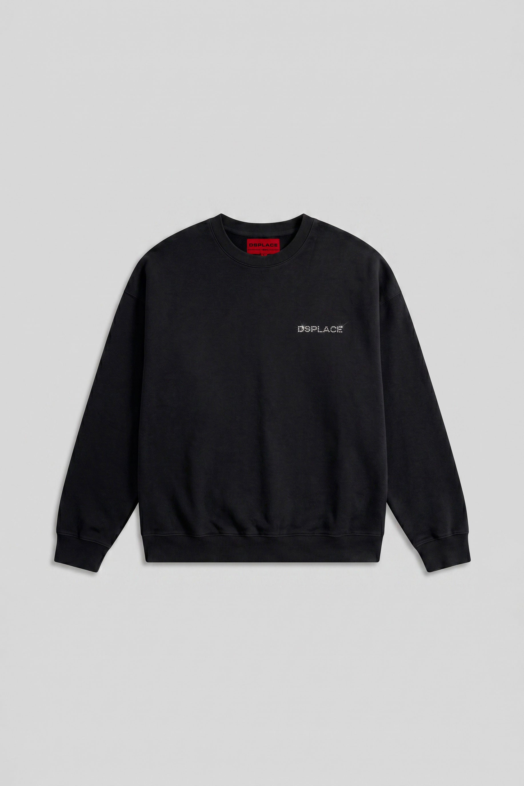 The Ajax Crewneck - Black Lumina Logo