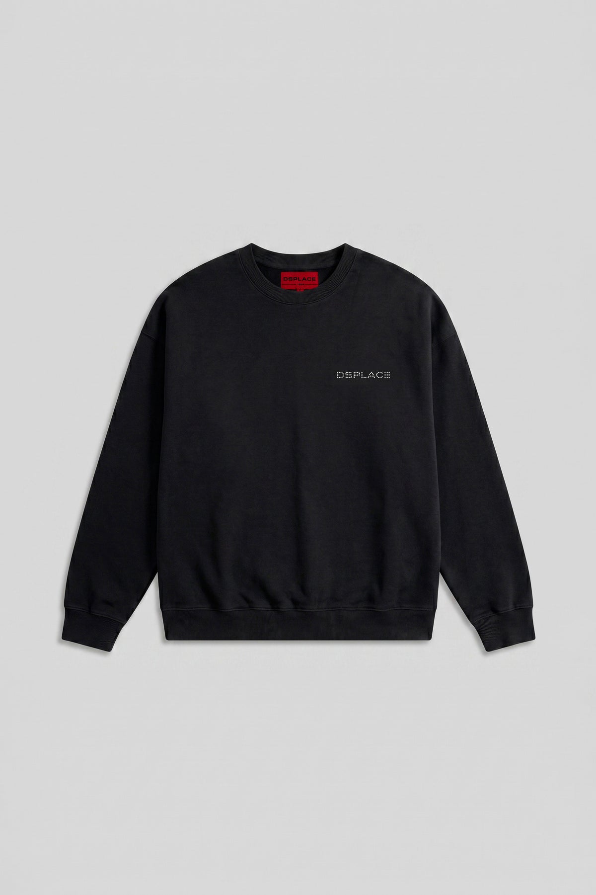 The Ajax Crewneck - Black Lumina Logo