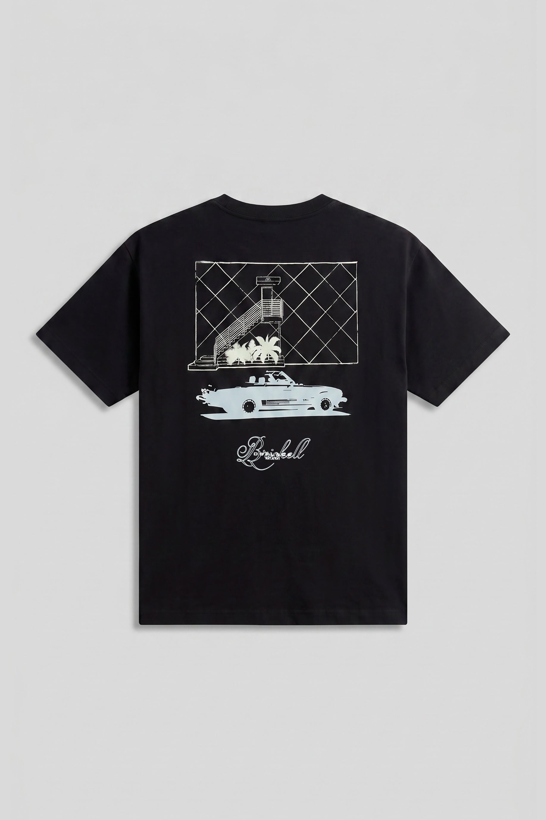 Brickell Tee - Jet Black