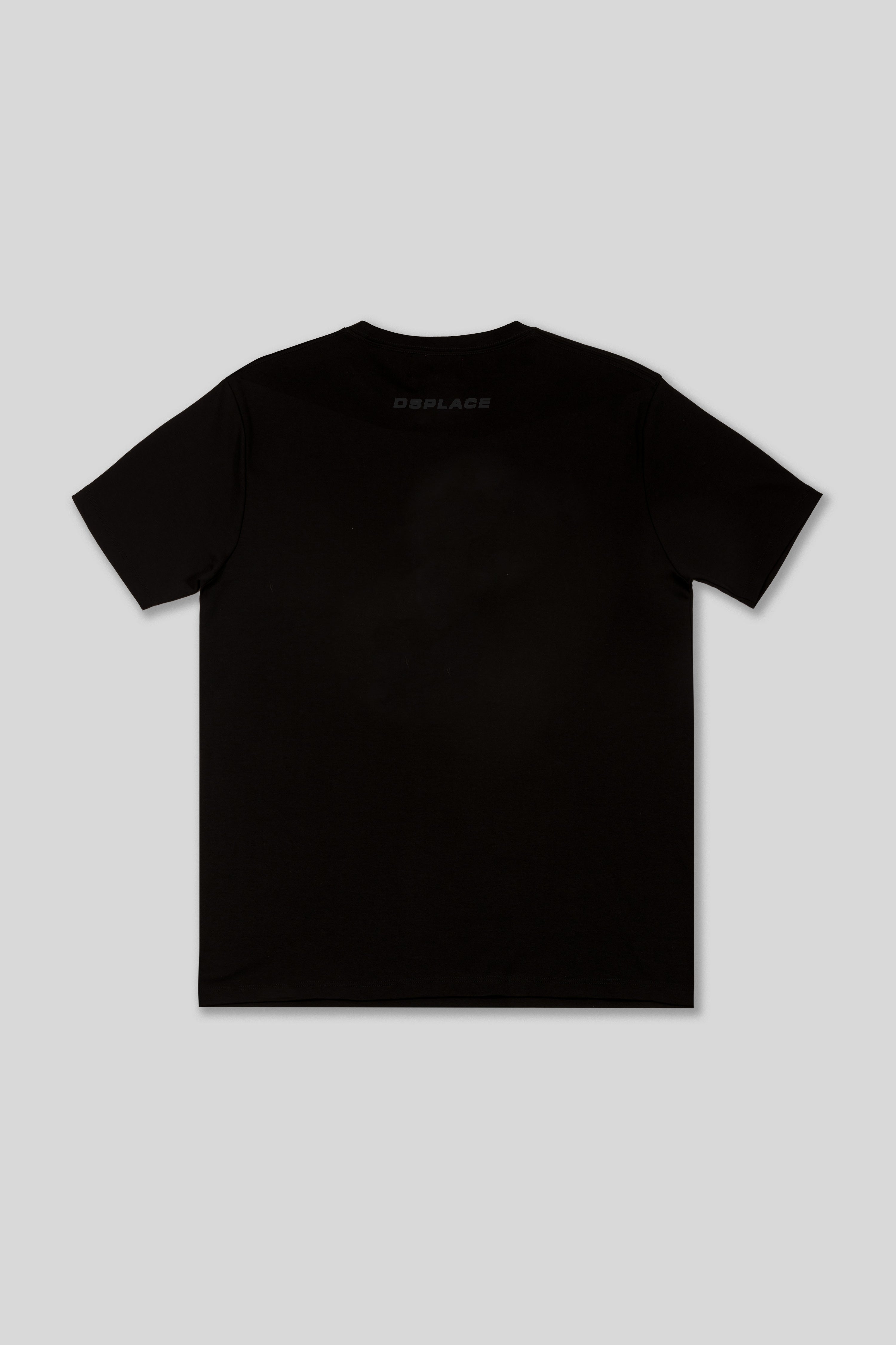 Chaos Logo Tee - Jet Black / Black
