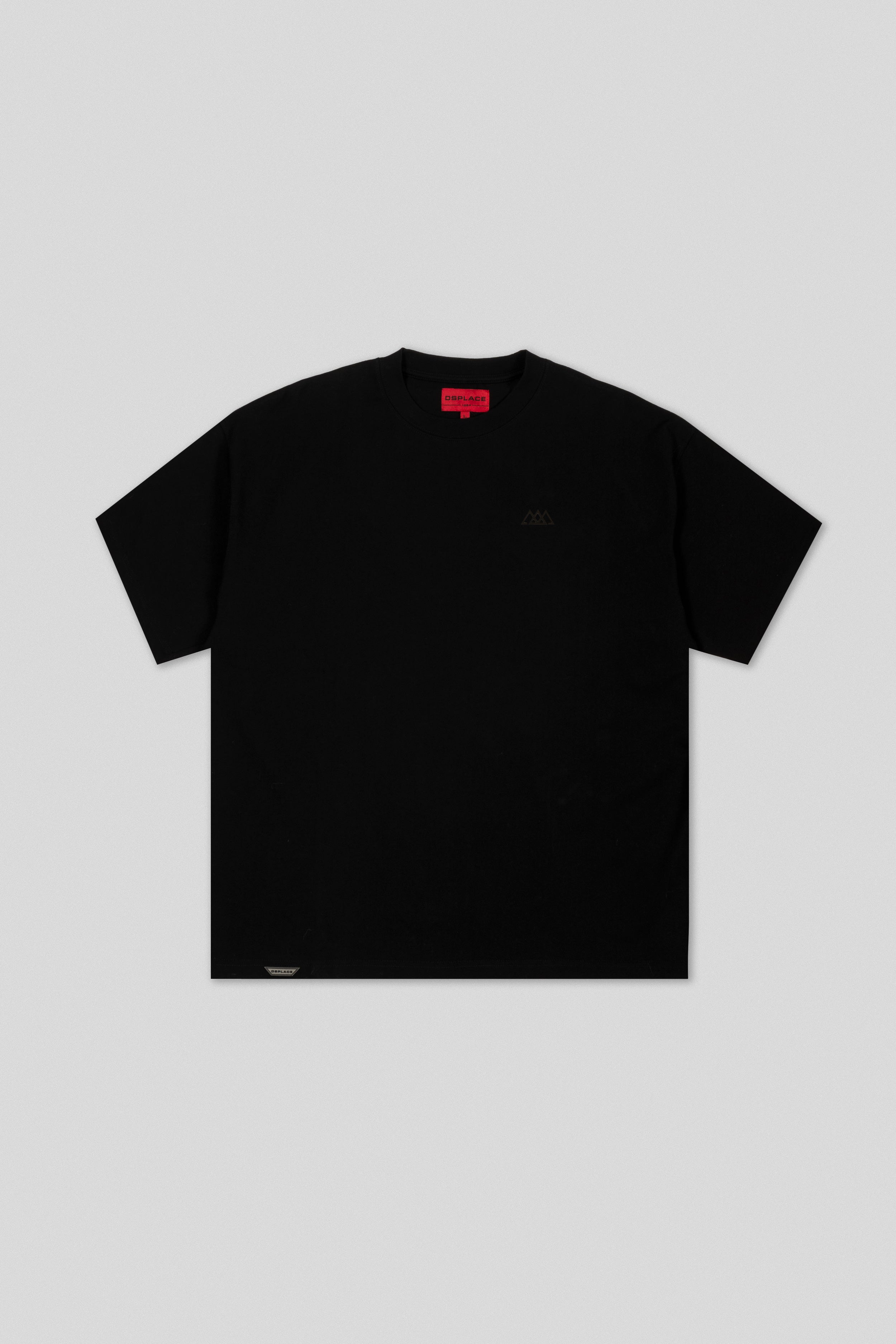 Chaos Logo Tee - Jet Black / Black