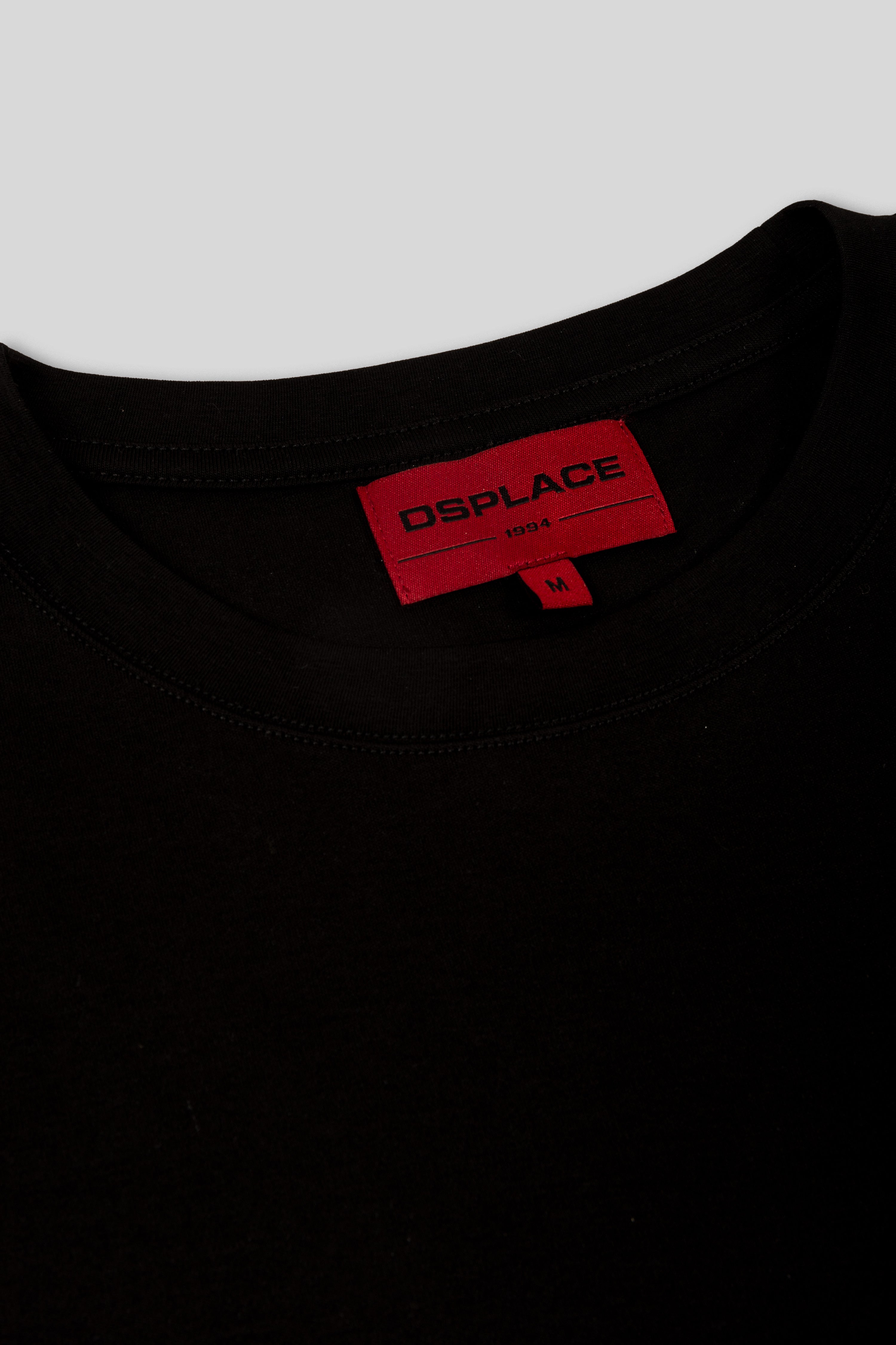 Chaos Logo Tee - Jet Black / Black