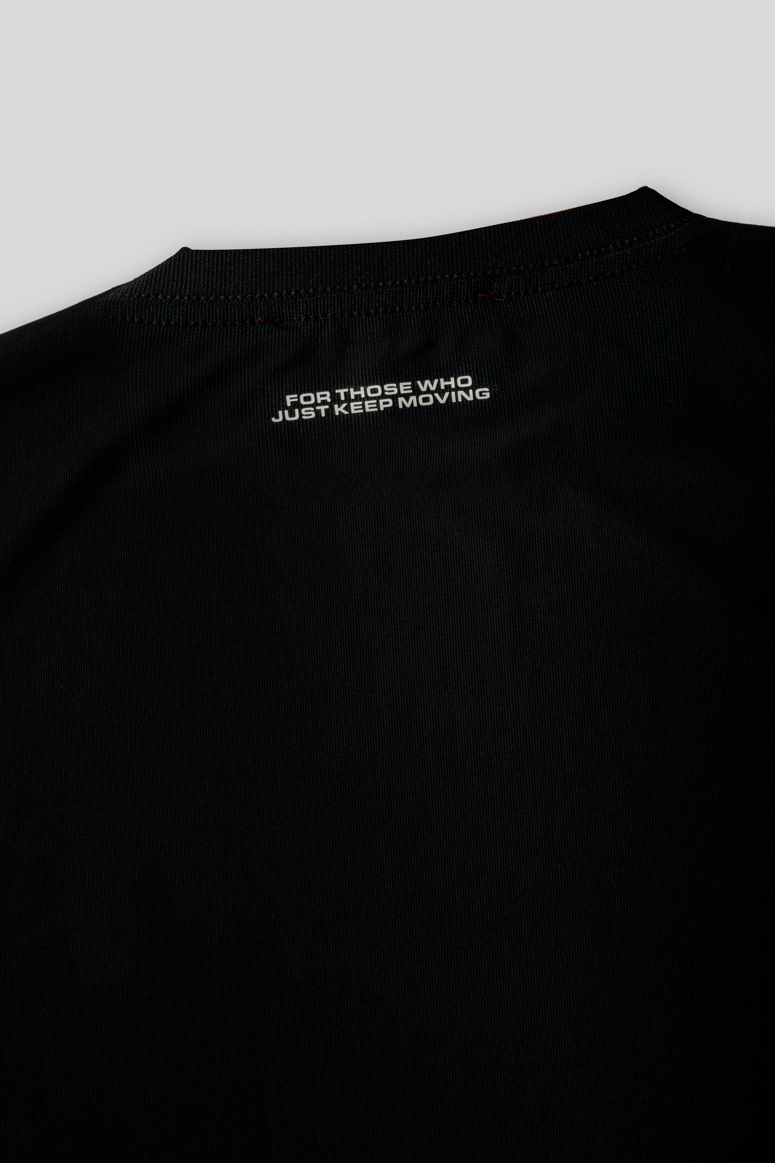 Racer Sleeveless Tank - Jet Black