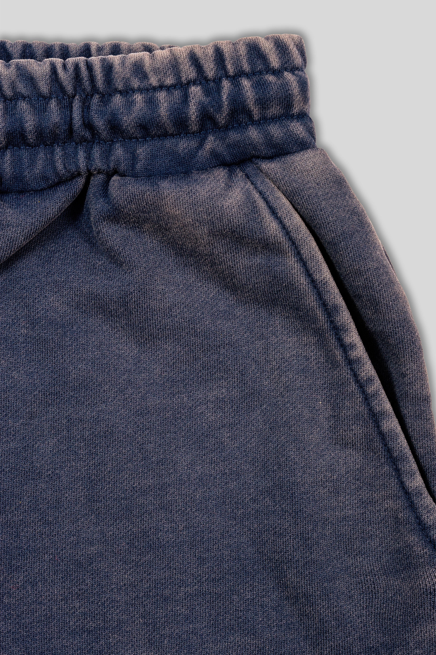 Freedom Shorts - Indigo Washed University Logo