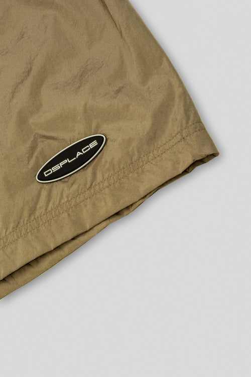 Parachute Nylon Shorts - Caramel