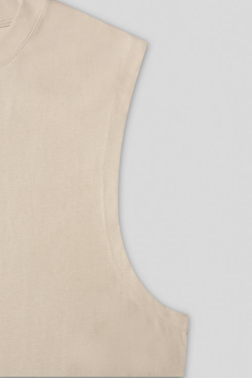 Sleeveless Tank -  Wheat