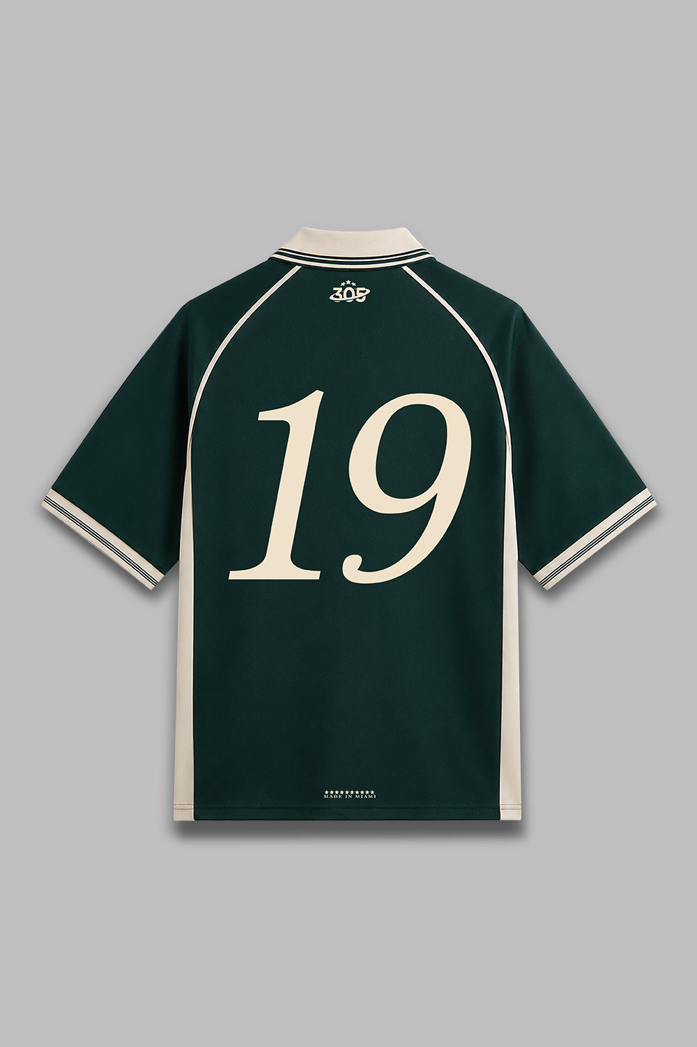 THE HUNGRY POST x DSPLACE JERSEY - OLIVE / CREAM