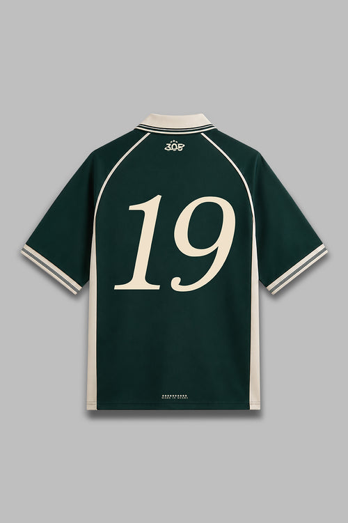 THE HUNGRY POST x DSPLACE JERSEY - OLIVE / CREAM