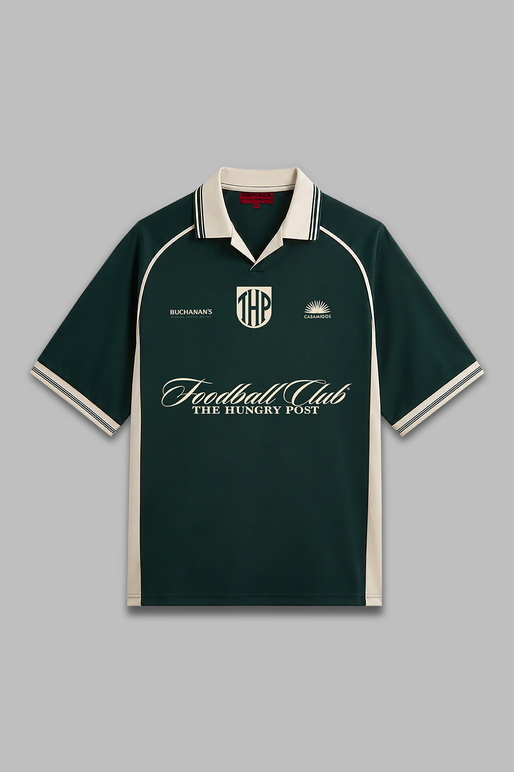 THE HUNGRY POST x DSPLACE JERSEY - OLIVE / CREAM