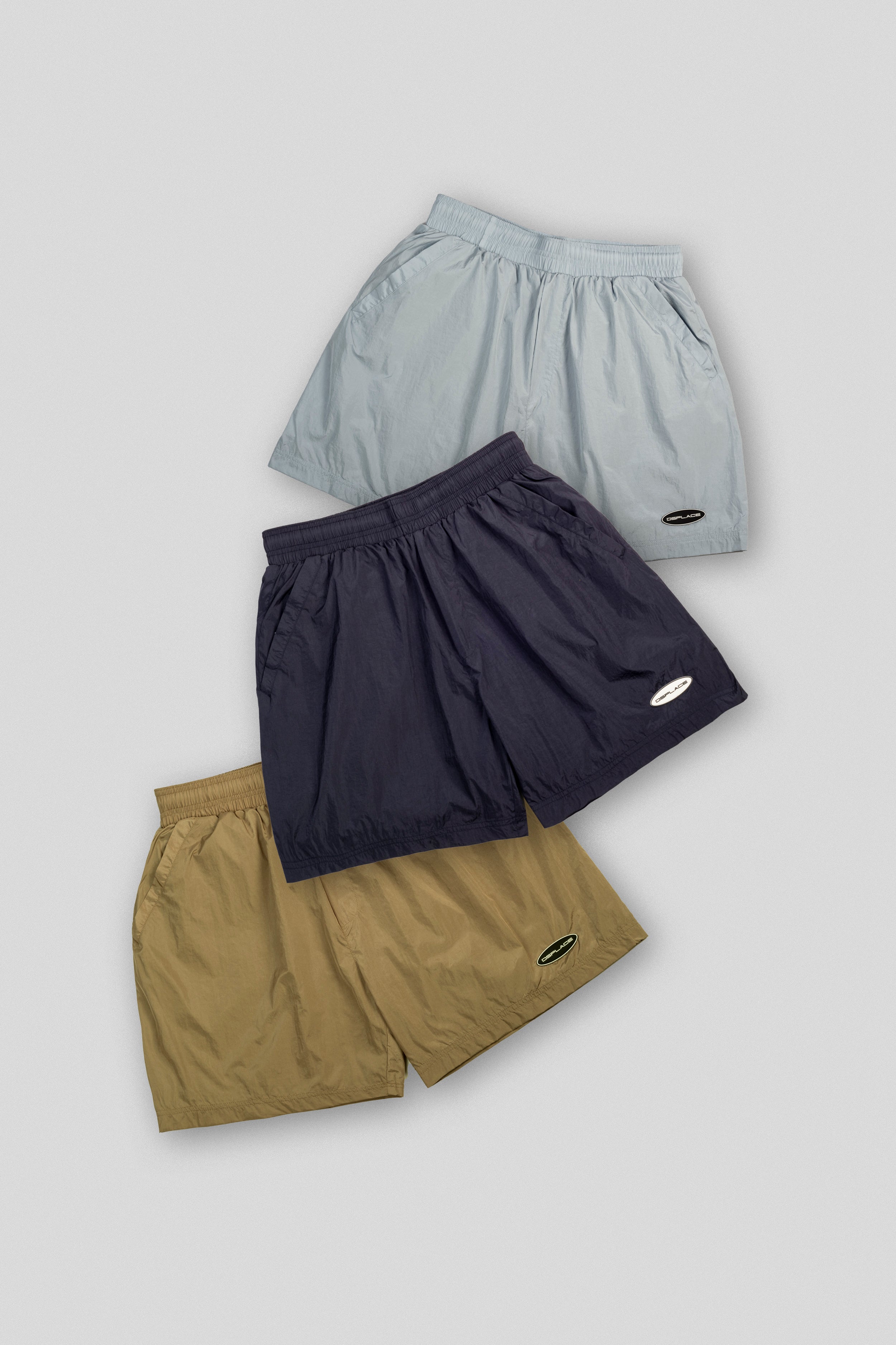 Parachute Nylon Shorts - Navy