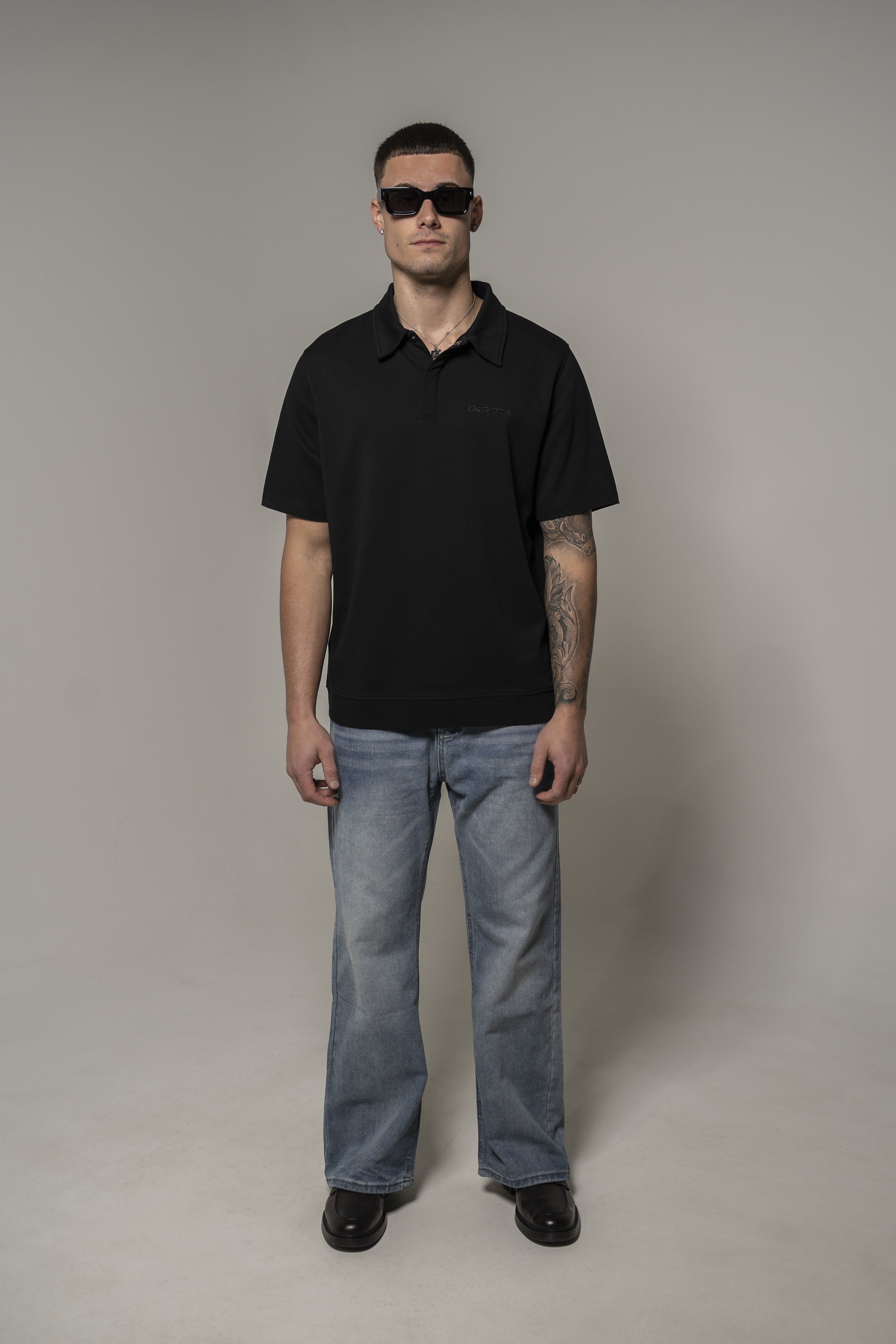 The Crosse Polo - Jet Black