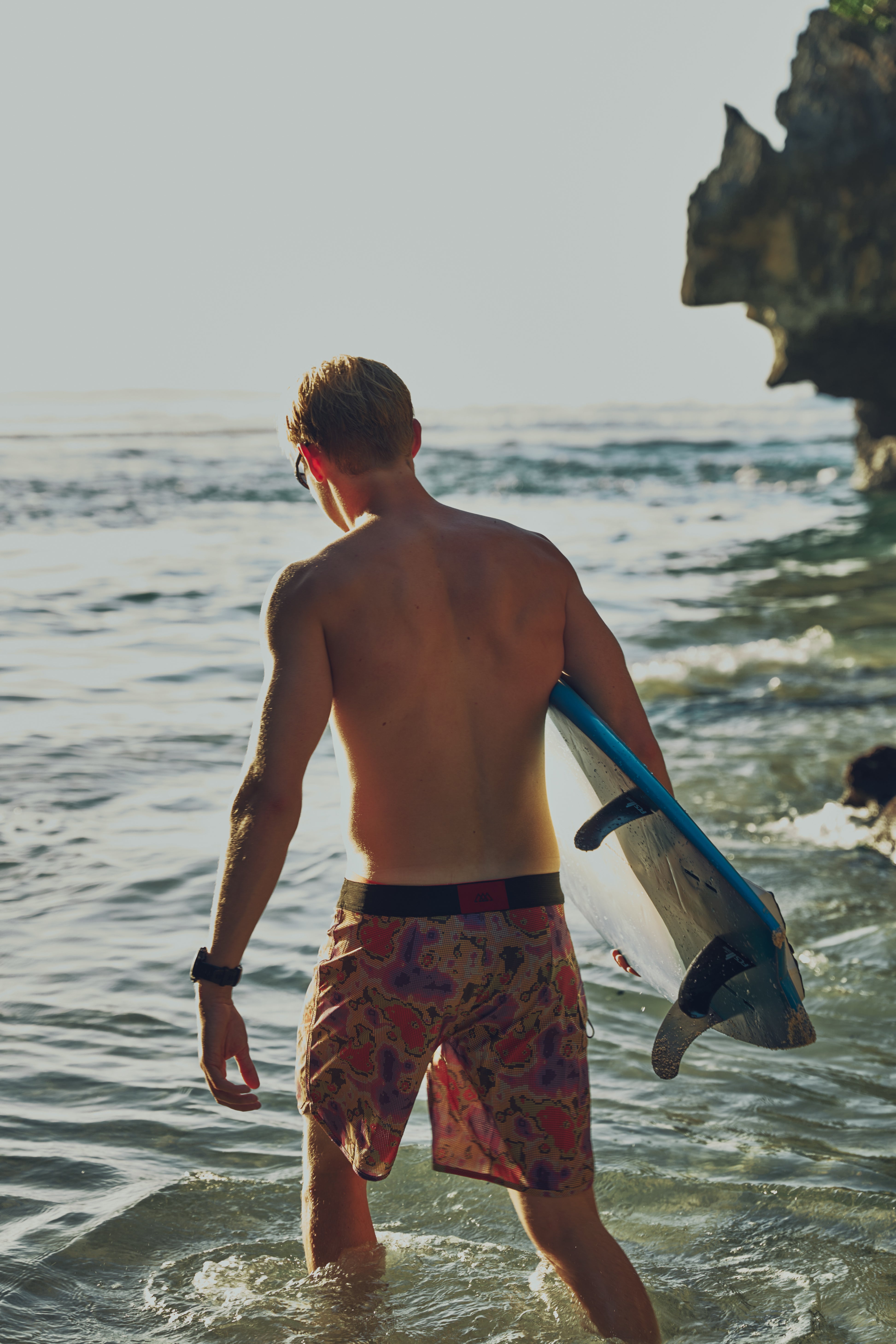 Rhode Board Shorts - Flames Red