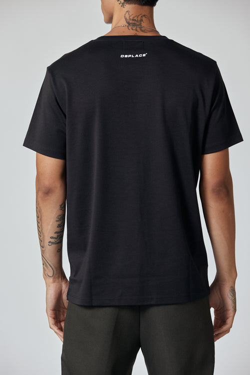 Chaos Logo Tee - Jet Black