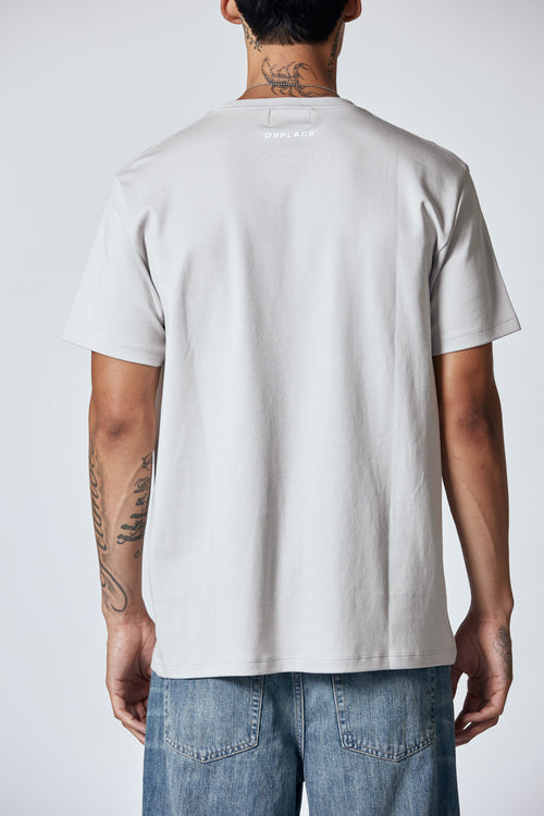 Chaos Pocket Tee - Gray Violet