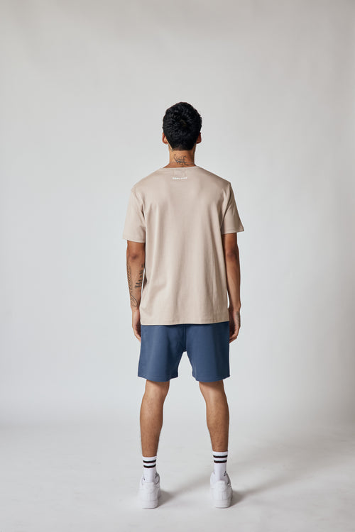 Chaos Logo Tee - Taupe