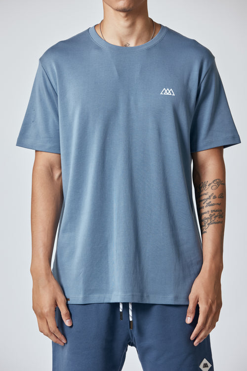 Chaos Logo Tee - Bluefin