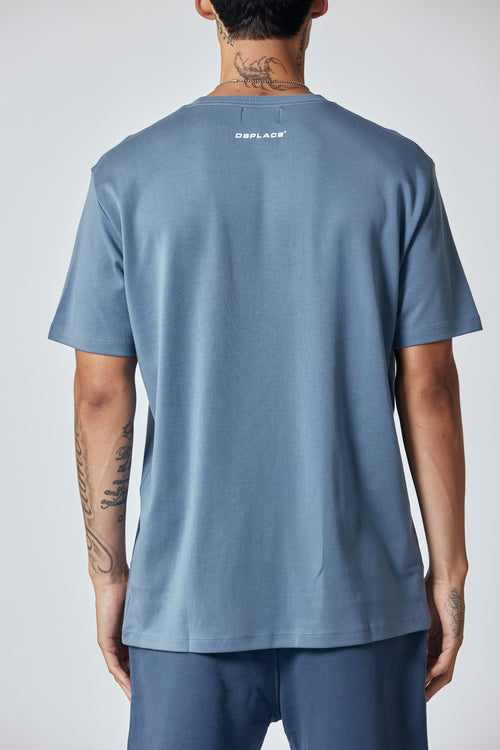 Chaos Logo Tee - Bluefin