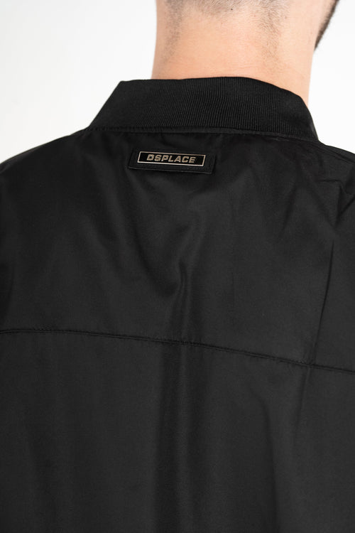 The Tyche Bomber Jacket - Jet Black