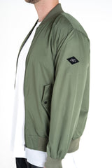 VE. The Tyche Bomber Jacket - Olive Green