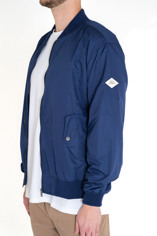 The Tyche Bomber Jacket - Ocean Navy