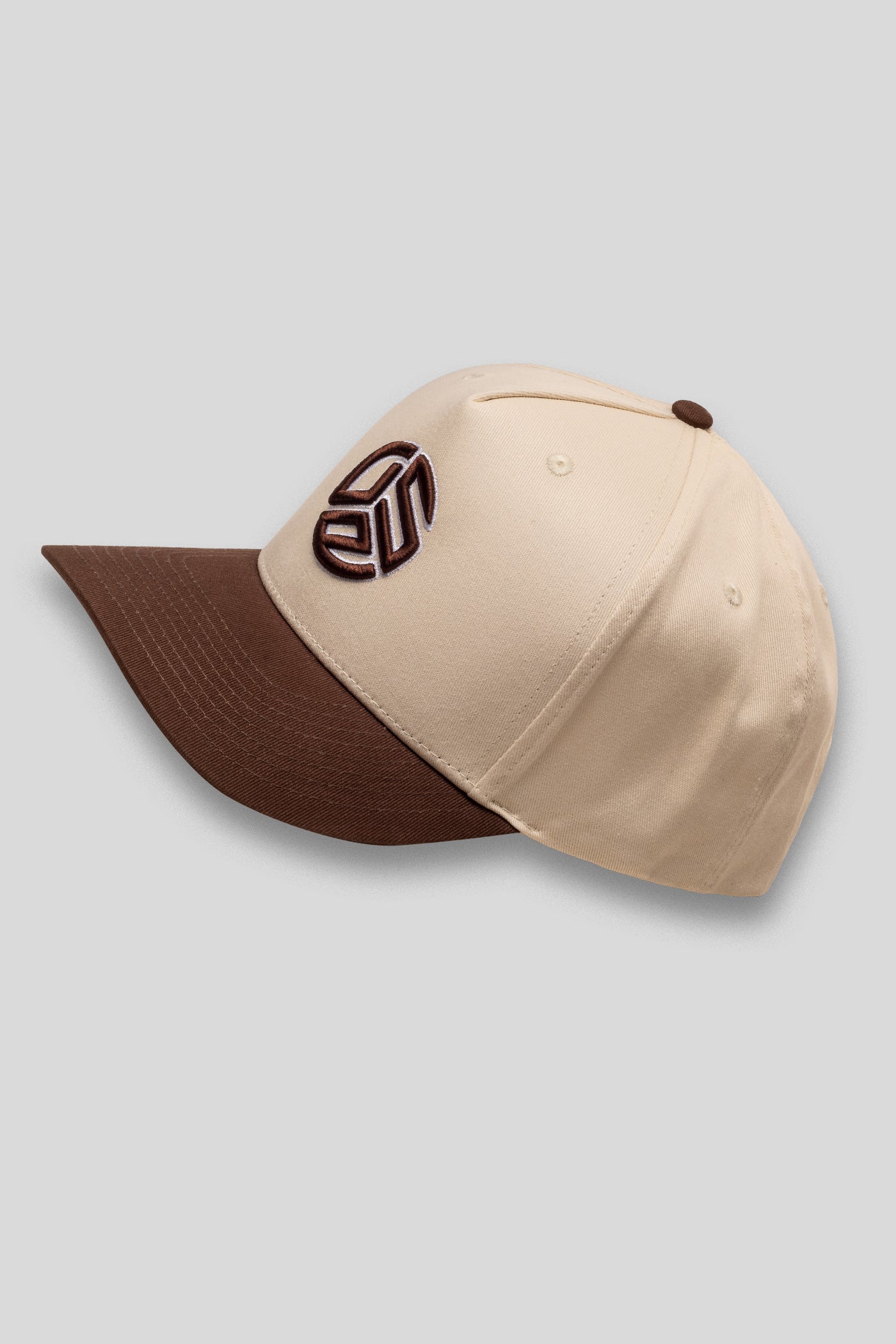 The DSP Cap - Light Cream & Brown