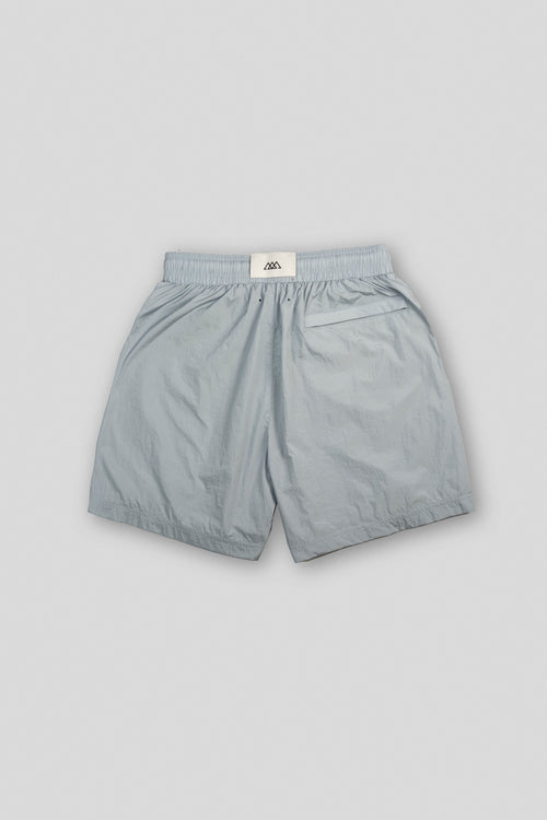 Parachute Nylon Shorts - Blue Lace