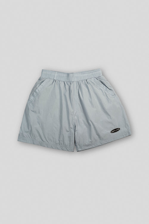 Parachute Nylon Shorts - Blue Lace