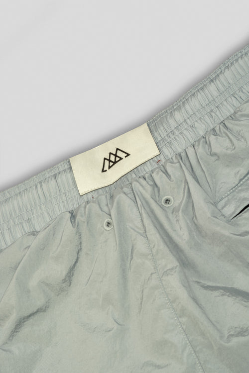 Parachute Nylon Shorts - Blue Lace