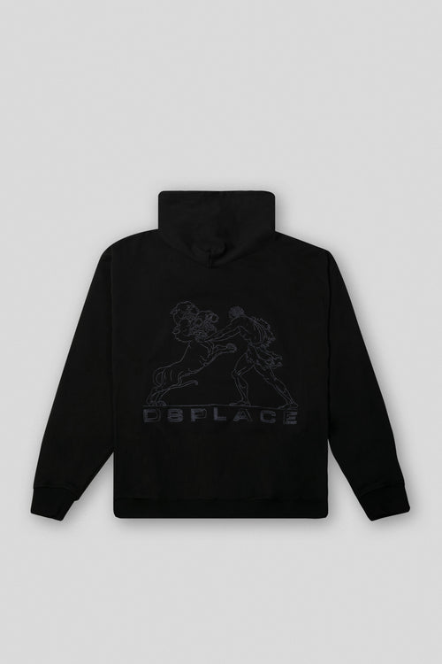 Lionheart Hoodie - Jet Black