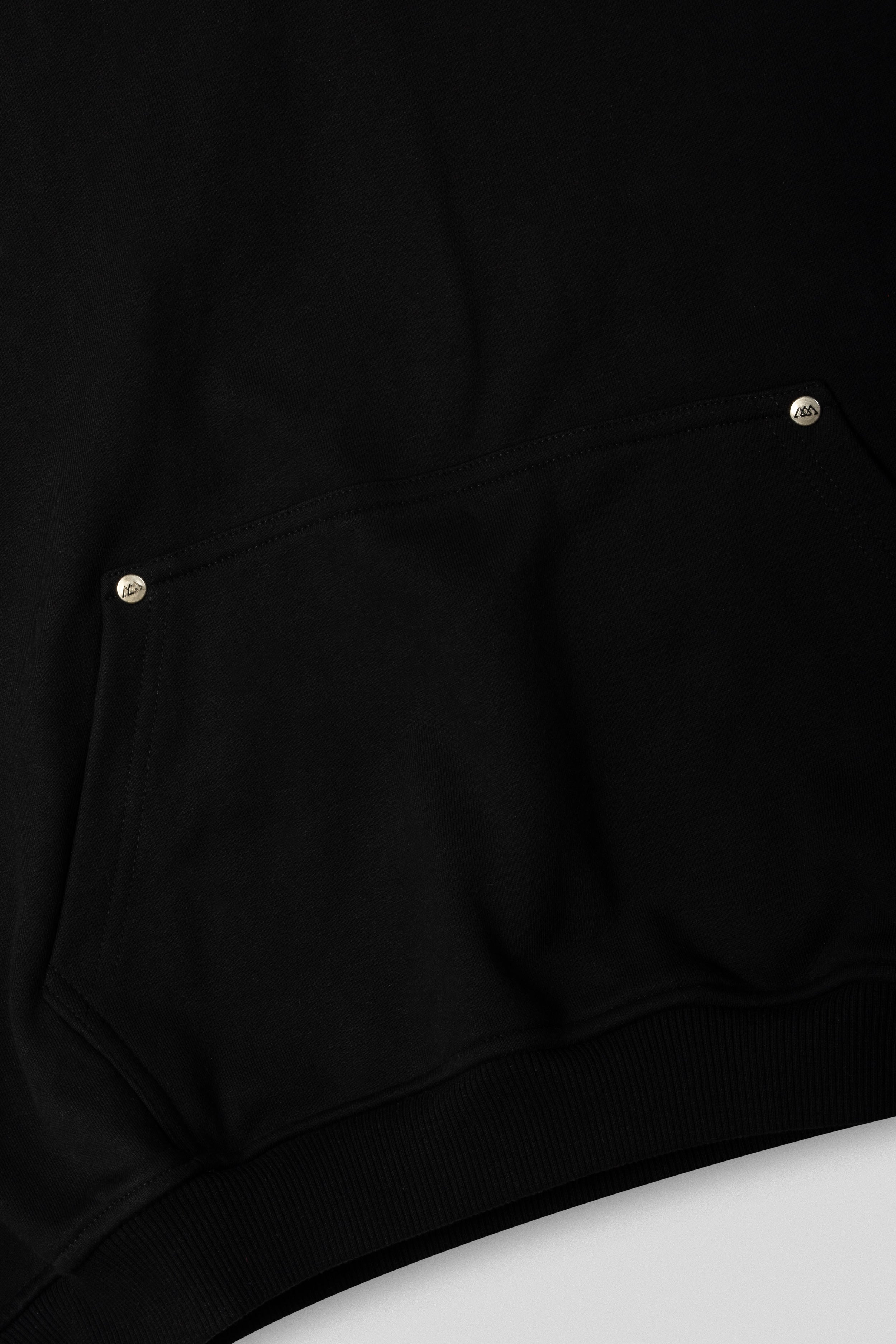 Lionheart Hoodie - Jet Black
